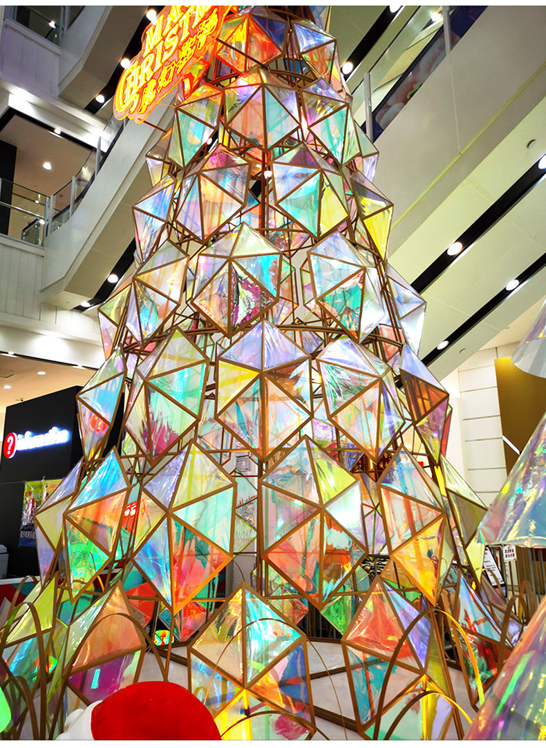 炫彩膜幻彩镭射纸摄影道具手工贴纸透明装饰膜彩色发光玻璃纸贴膜