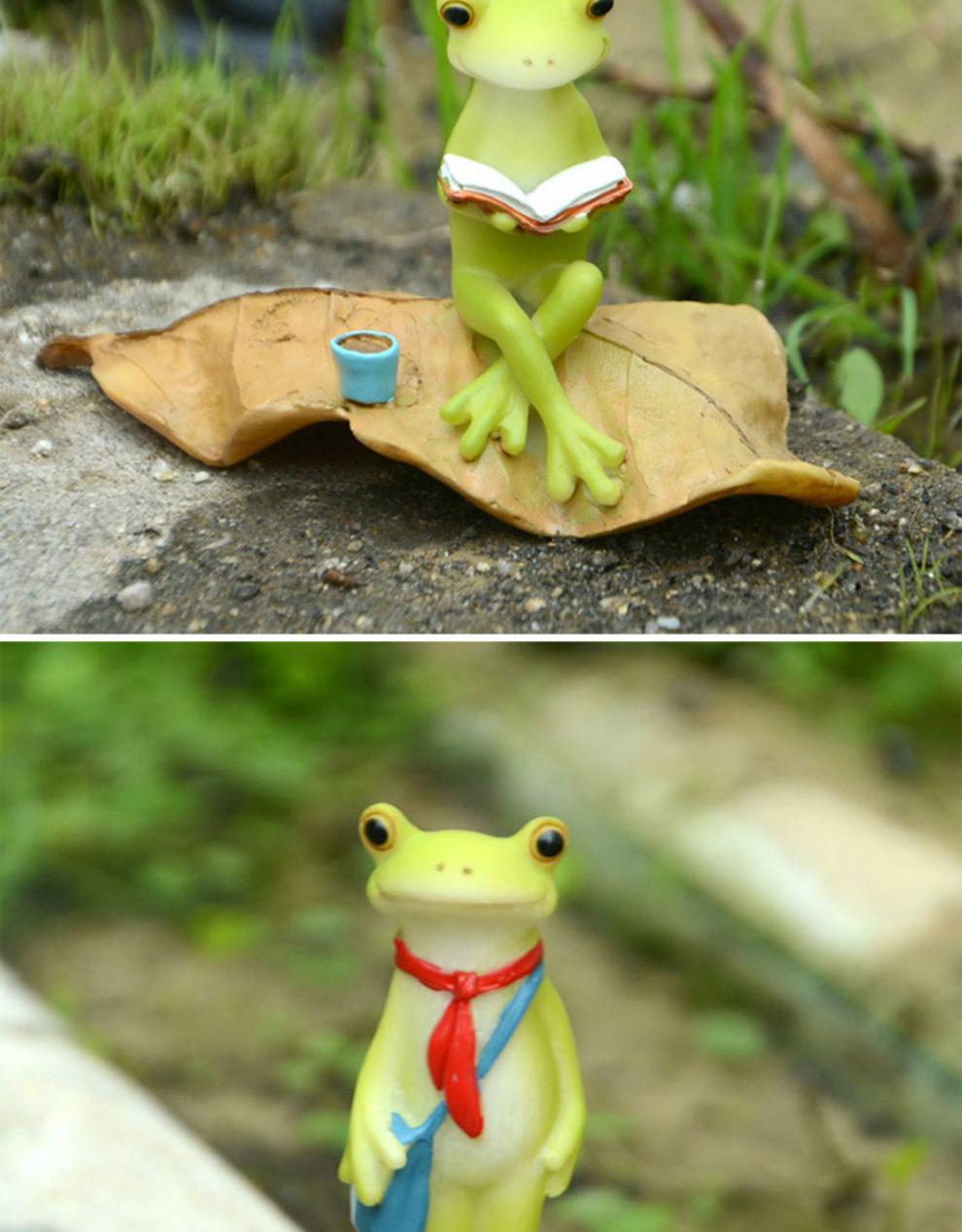 小青蛙蹲着看书【图片 价格 品牌 报价】-京东