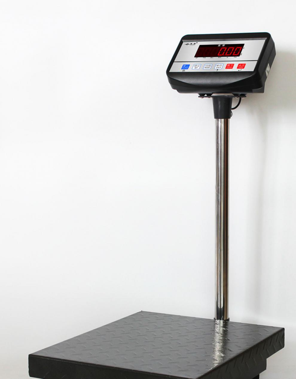 英衡电子秤100kg台秤200公斤包裹秤工业秤300kg台称快递秤小磅秤充电