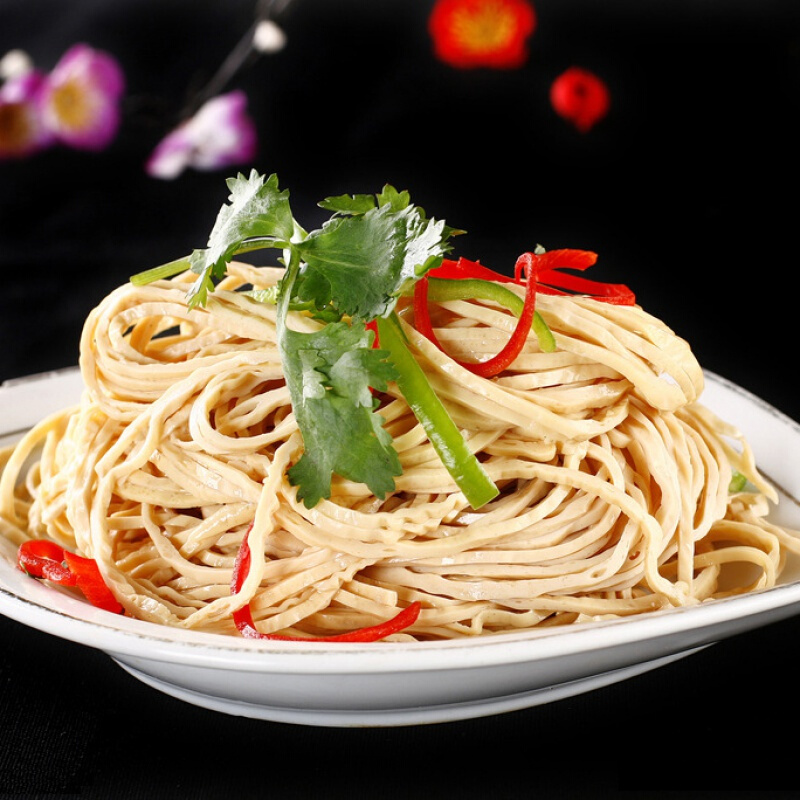 豆腐丝干凉拌干货油豆皮丝腐竹丝豆丝500g