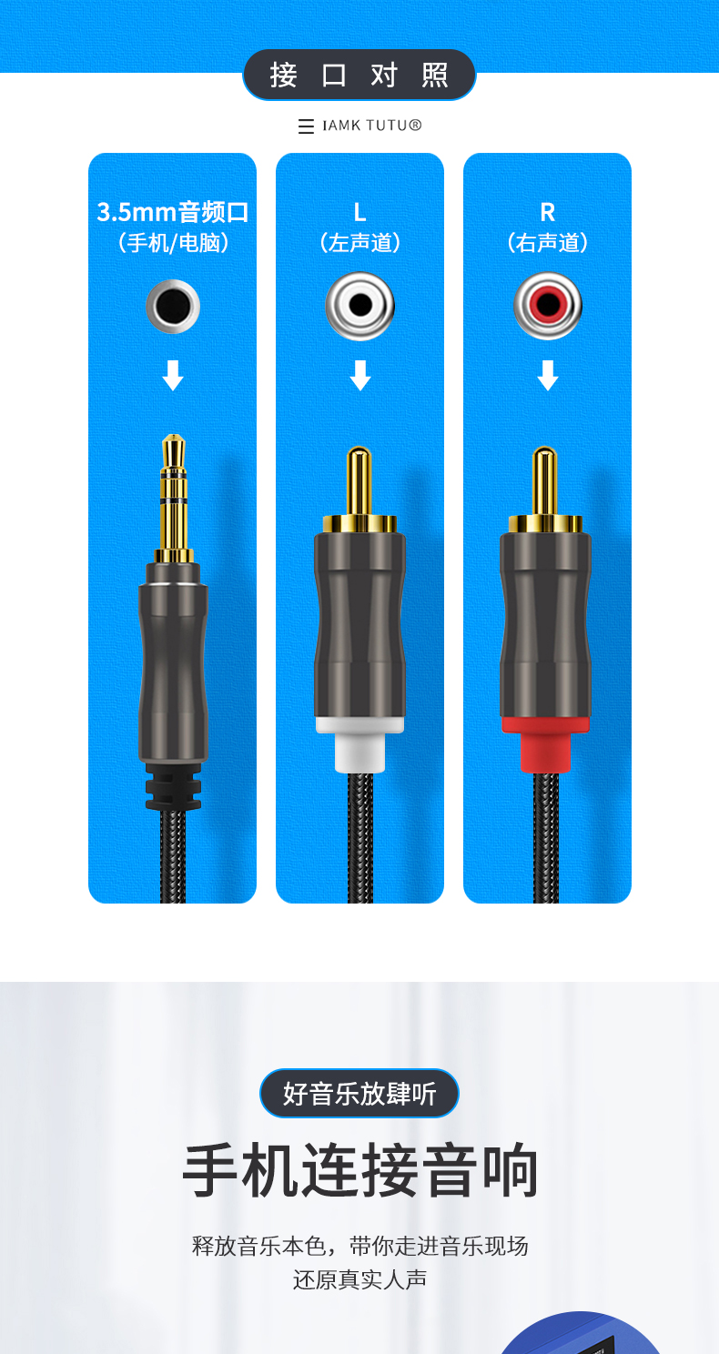 3.5mm音频线接法图解图片