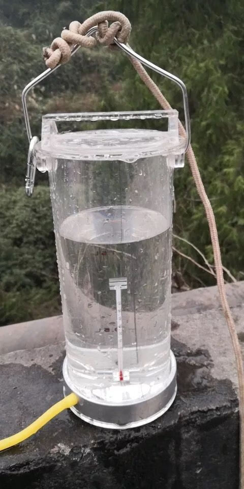 采水器有机玻璃 不锈钢水质采样器 深水污水采样器取样桶1l2l3l5l