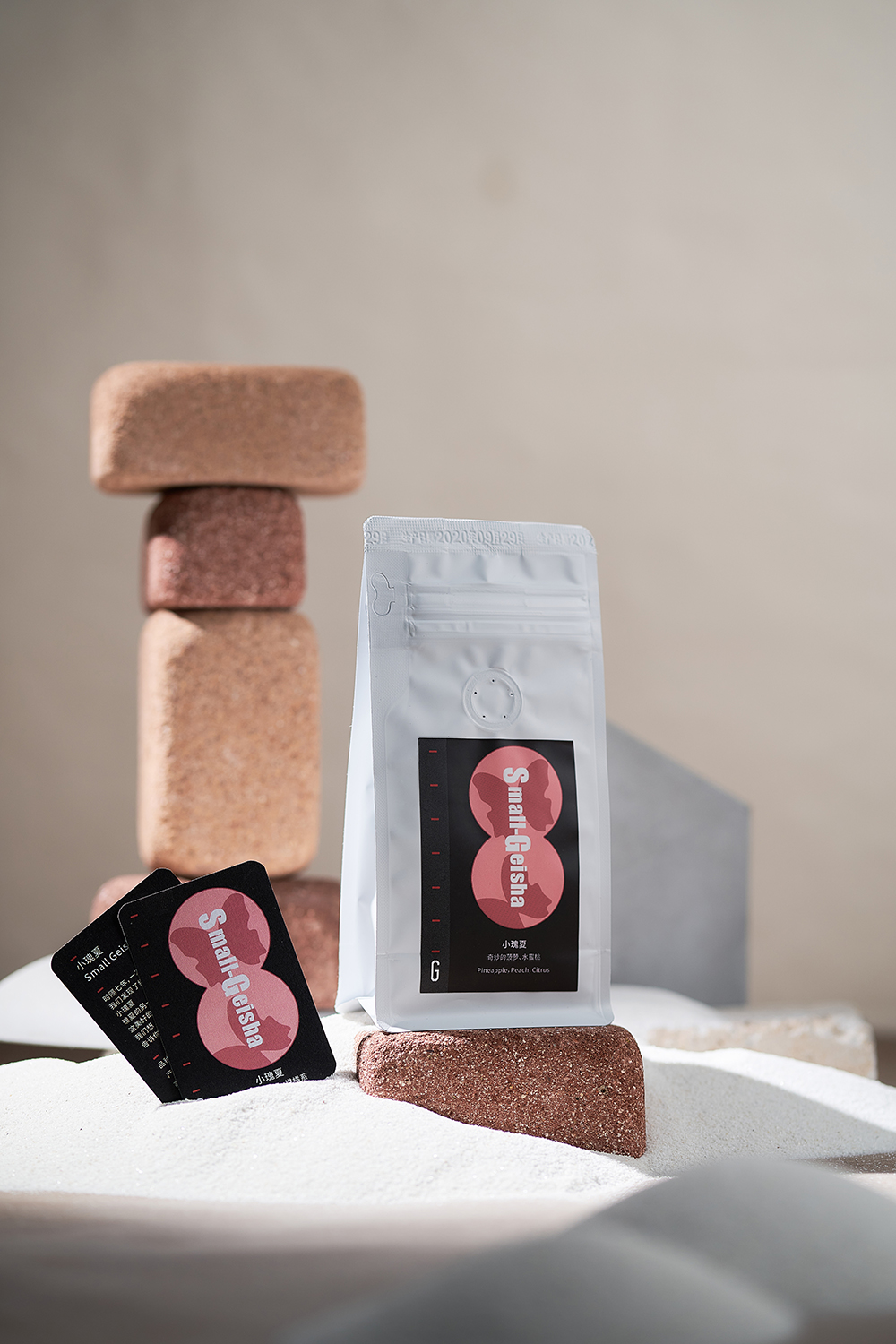 小瑰夏smallgeishagee八周年甄选精品单品手冲咖啡100g包100g轻度烘焙