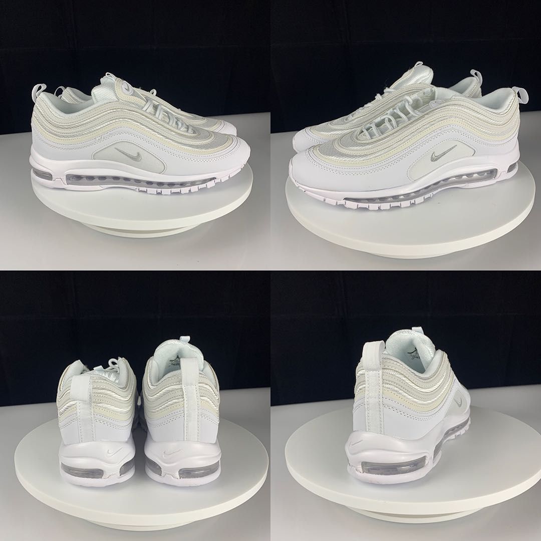 air max 97银反光全掌气垫鞋笑脸耶稣圣水跑步休闲男女运动鞋 max97