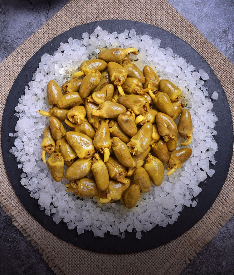 心脏动力!盐焗鸡心鸡杂广东特产即食零食120g 盐焗鸡心120g