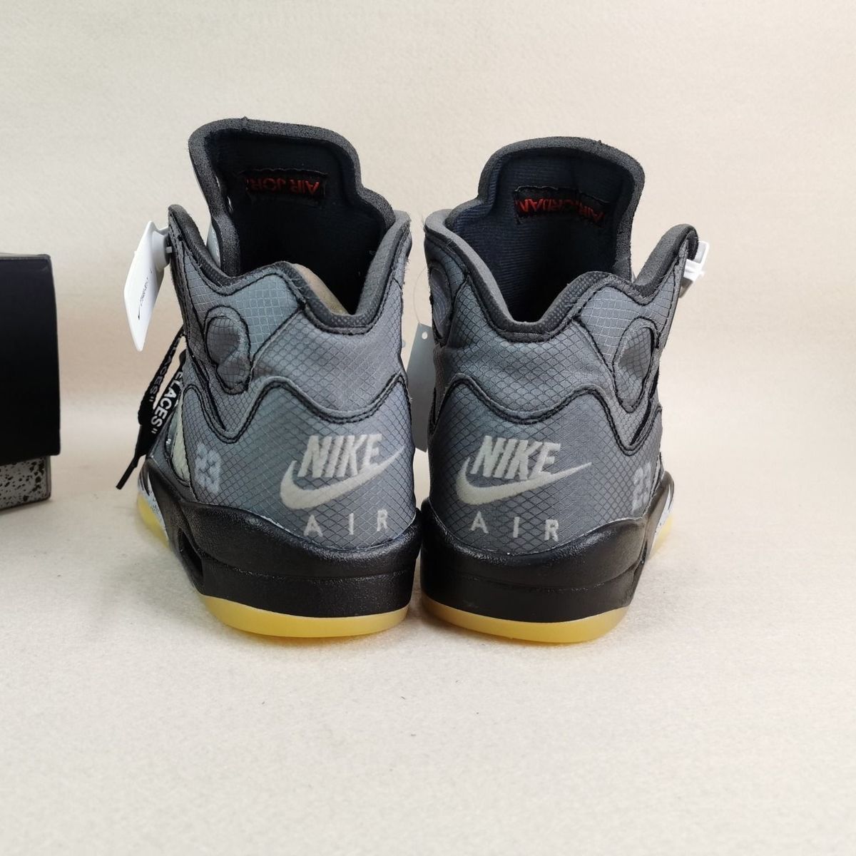 aj5 x ow联名黑蝉翼 3m男女子运动鞋 ct8480-001 ow联名黑蝉翼 44.