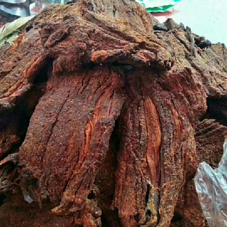 云南牛肉干巴特产临沧特产沧源佤味麻辣牛肉干火烧油炸香酥牛干巴佤膳