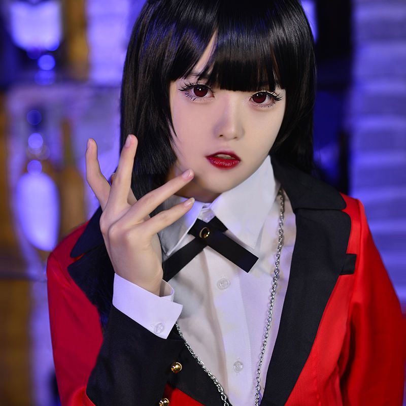 狂赌之渊cos服黄泉月露娜假发女校服动漫cosplay服装蛇喰梦子套装 梦
