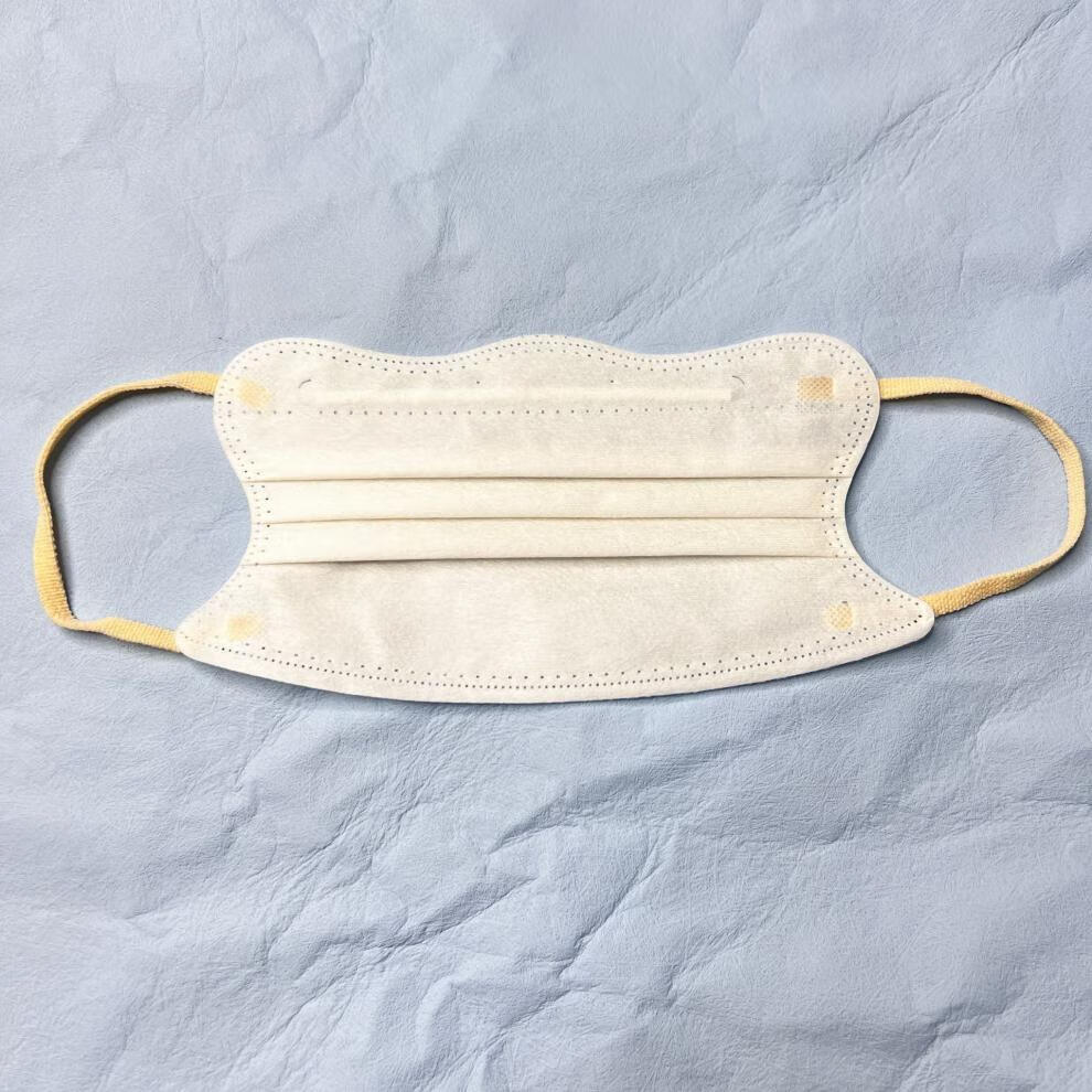 一次性防护波浪日本小颜v脸口罩成人美颜莫兰迪face mask 小颜四号(50