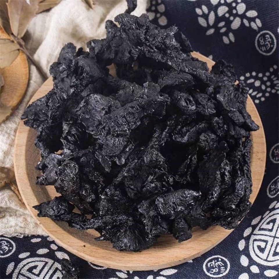 熟地黄中药材九蒸九晒熟地黄泡水生地熟地片四物汤有仁堂500g孰地黄