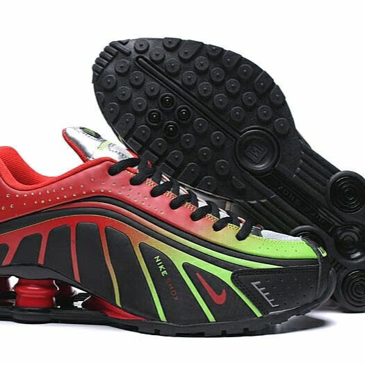 官网旗舰店正确版shox r4高科技气柱弹簧男子休闲时尚潮流运动跑步鞋