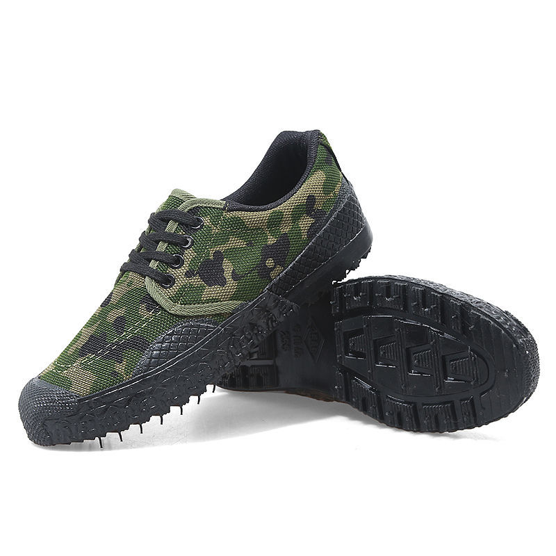 解放鞋迷彩鞋作训鞋解放鞋工地劳保鞋军训作训鞋耐磨防滑鞋男女鞋球鞋