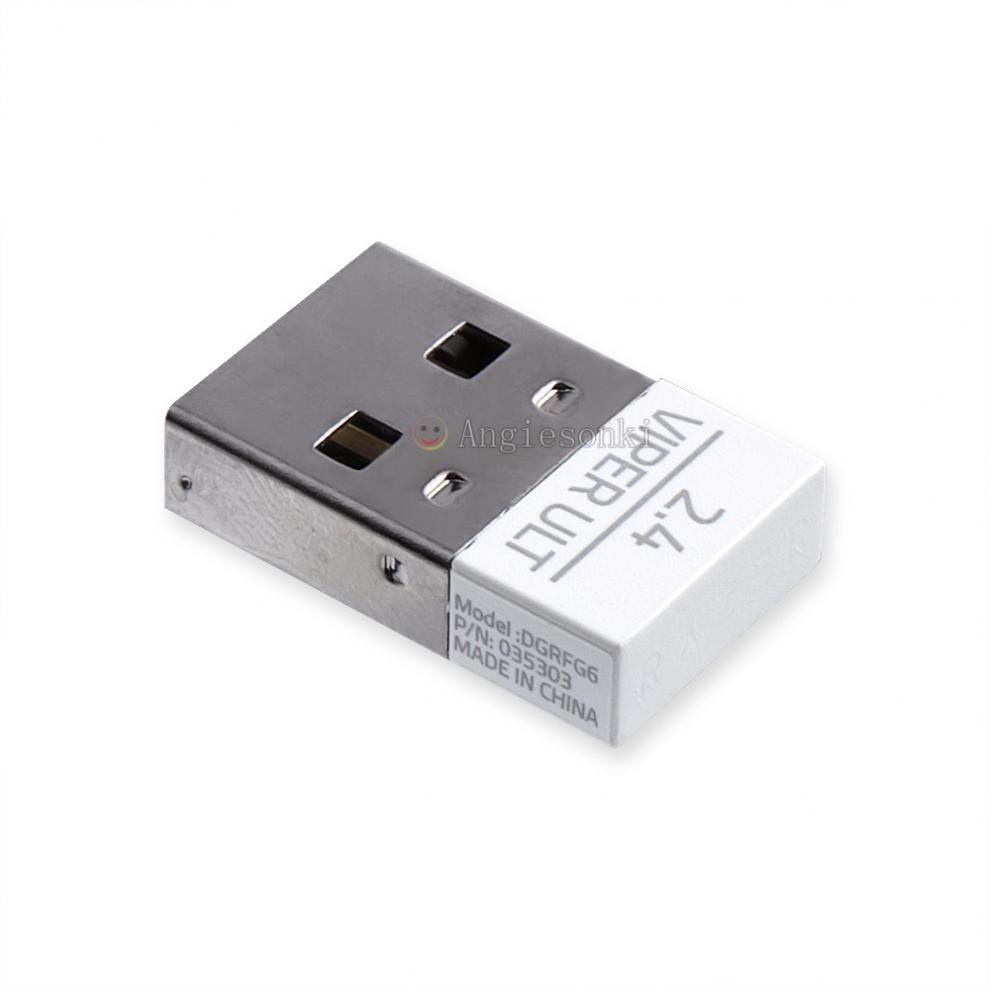 全新雷蛇razer巴塞利斯毒蝰版无线游戏鼠标usb接收器毒蝰版接收器黑色