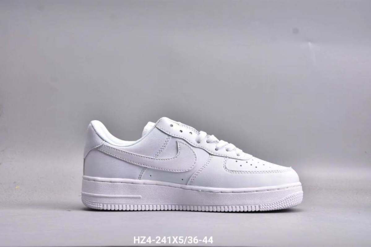 af1空军一号纯白马卡龙小麦男女小白鞋低帮板鞋电玩ins韩版运动鞋白粉