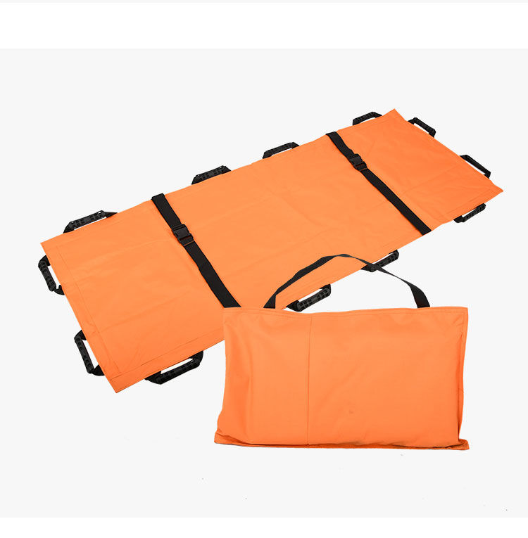 适用于家用医用软担架野外户外急救救生担架简易折叠加厚帆布软担架带