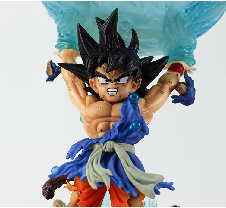 七龙珠动漫手办悟空元气弹可发光雕像模型摆件赛亚人礼物大 元气弹