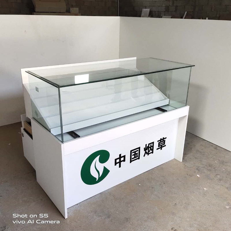 天鸣卖烟的柜子烟柜带收银台烟柜台烟柜便利店超市专卖玻璃展示柜小型
