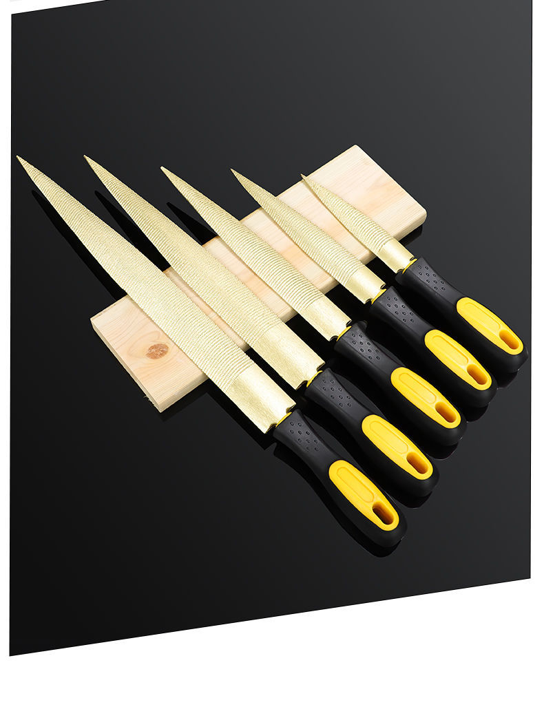 锉 木工锉刀 硬木搓刀细齿手锉红木整形锉打磨工具双两面挫 棱形双面