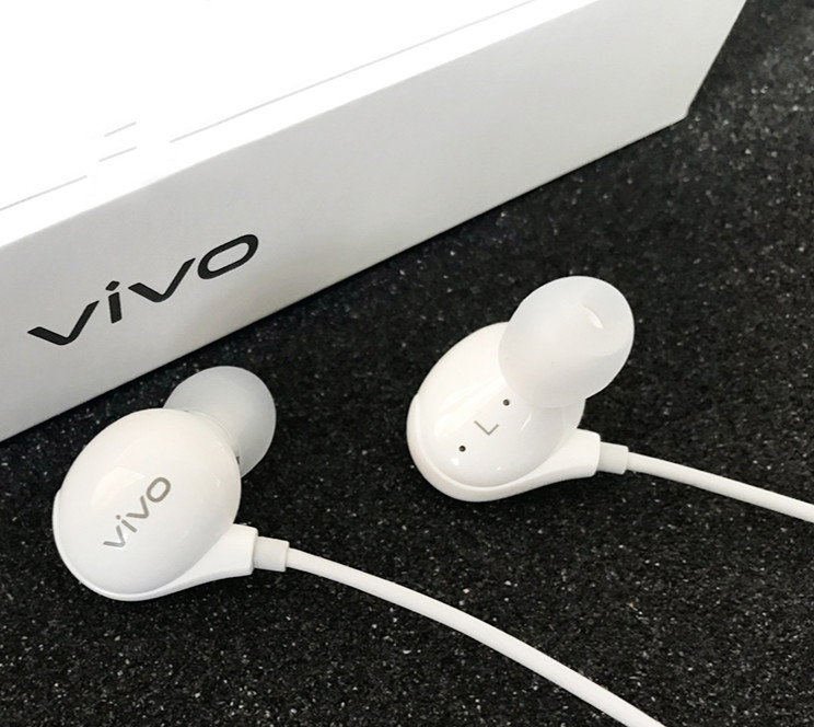 适用vivo耳机入耳式x21x23x27x50iqoo直播有线高音质 xe710原装耳机