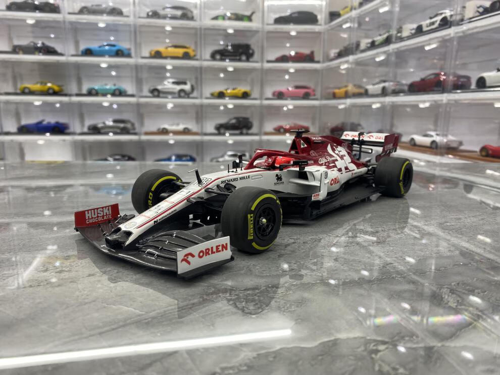 旗舰】迷你切2020土耳其站500站阿尔法罗密欧c39赛车f1仿真汽车模型1