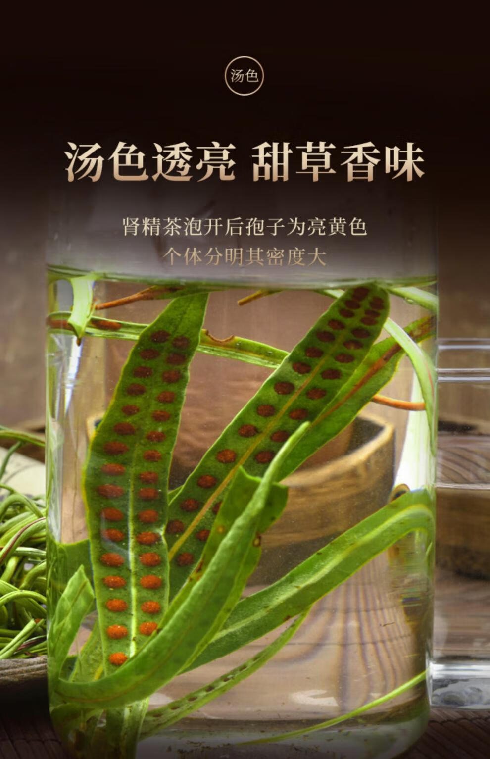 北京同仁堂 原料肾精茶长白山肾精草野生化石草 石苇茶东北石韦草男性