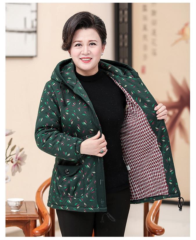 老太太加肥加大棉袄老奶奶装冬装外衣肥胖大妈衣服中老年超大号码冬天