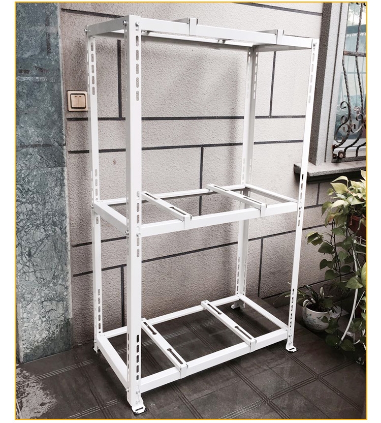 挂机三层组装非焊接空调架子外机支架双层单层多层高脚神器可调节三层