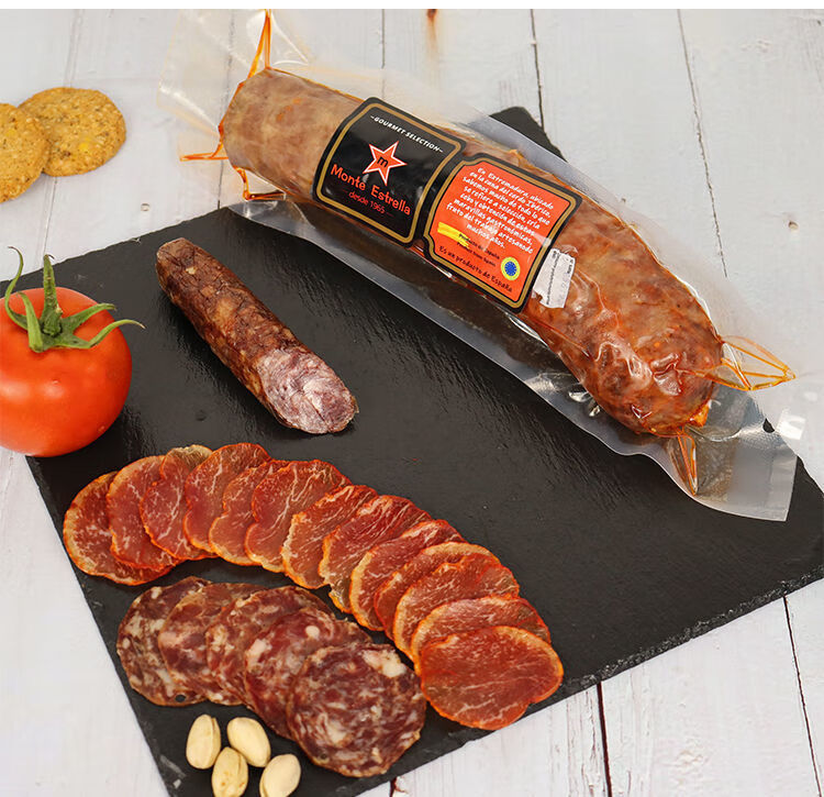 西班牙进口香肠西班牙香肠原装进口萨拉米多规格chorizo橡果风味黑猪