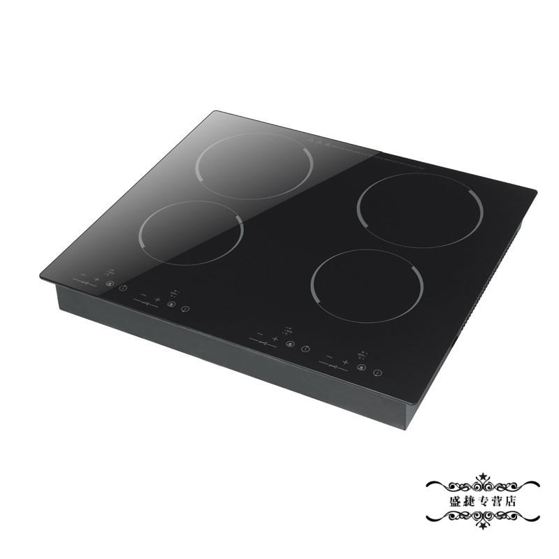 商用四头电陶炉电磁炉110v商用四头光波烧烤炉电热炉 四头电陶炉2000w