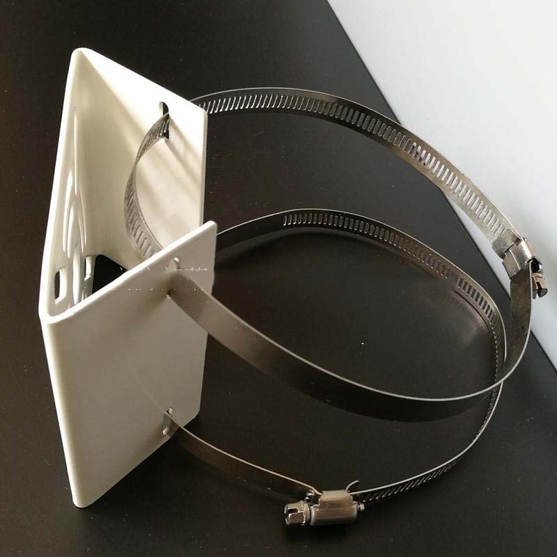 小抱箍支架球机枪机抱杆小抱柱抱杆横杆线杆支架板军绿色