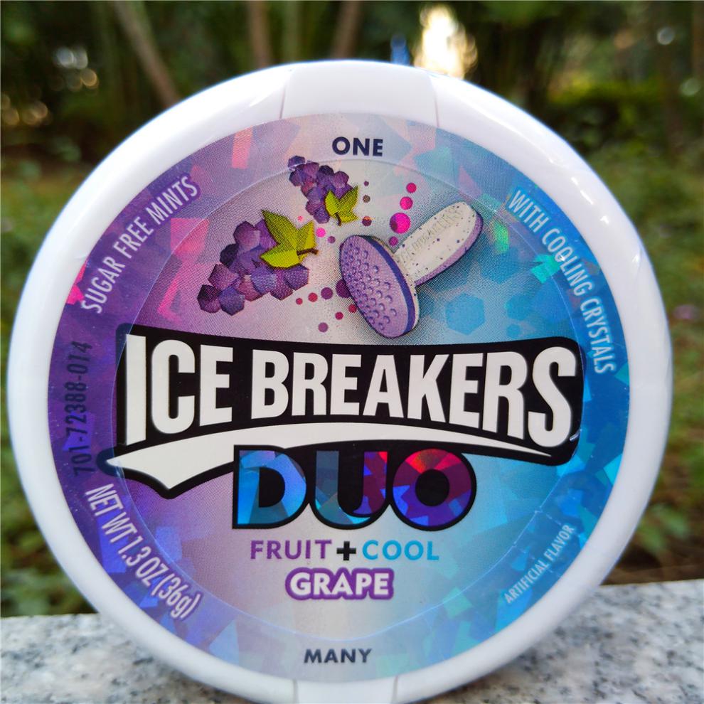 酷力冰水果糖粒粒糖清凉薄荷糖ice breakers cool mint sugar 42g