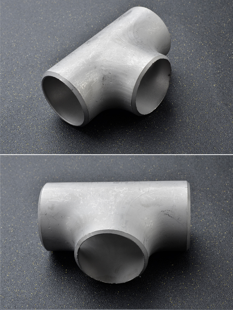 304316不锈钢焊接三通接头工业无缝焊接等径变径非标冲压制三通272