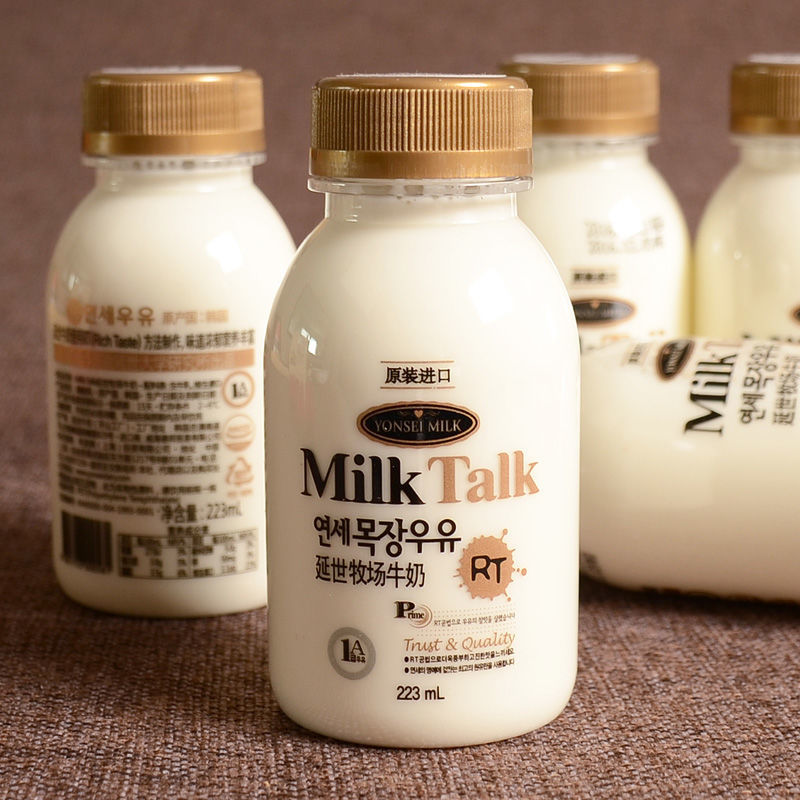 延世牧场牛奶 223ml*6瓶 韩国--进口延世牧场牛奶 milk talk孕妇儿童