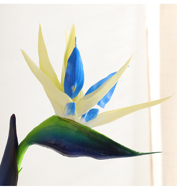 易豹 天堂鸟仿真花插花假天堂鸟仿真花塑料花假花落地仿真鹤望兰绿植