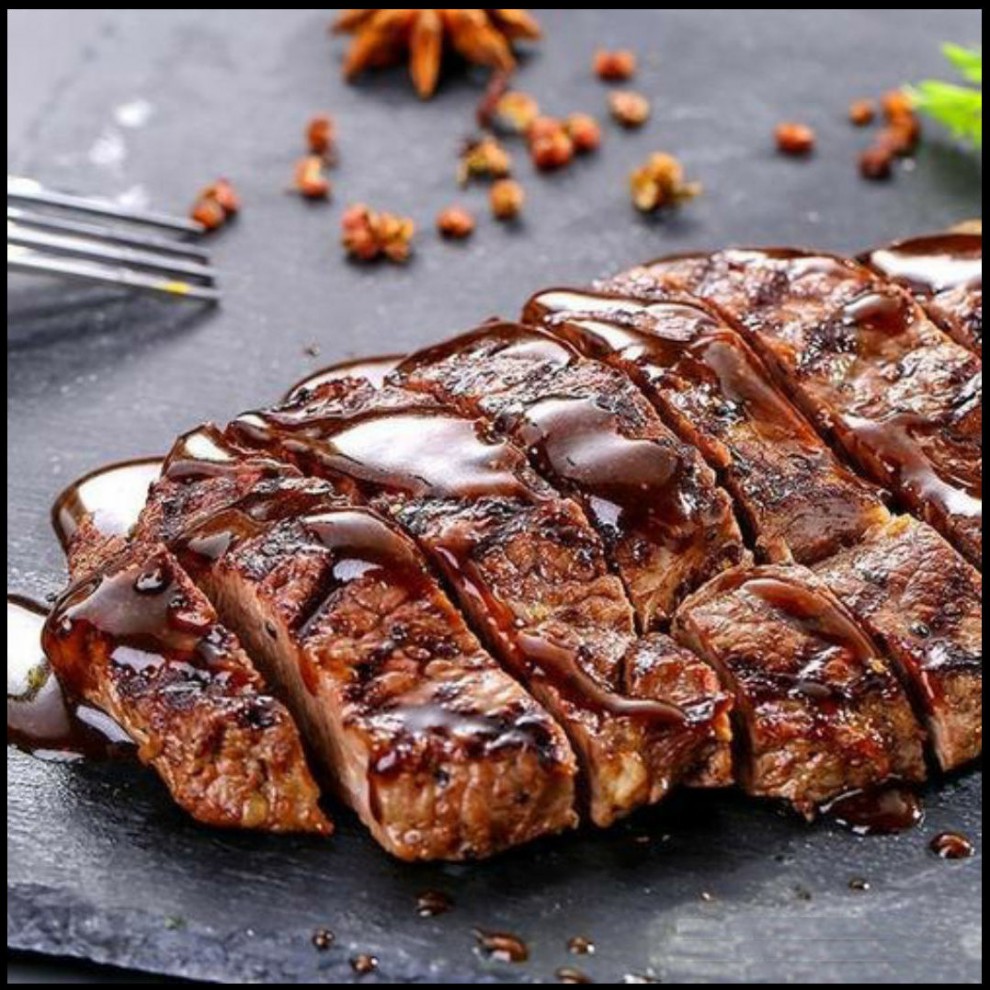 原肉整切菲力西冷牛排厚切牛排儿童新鲜牛排厚切菲力150g10黄油酱包