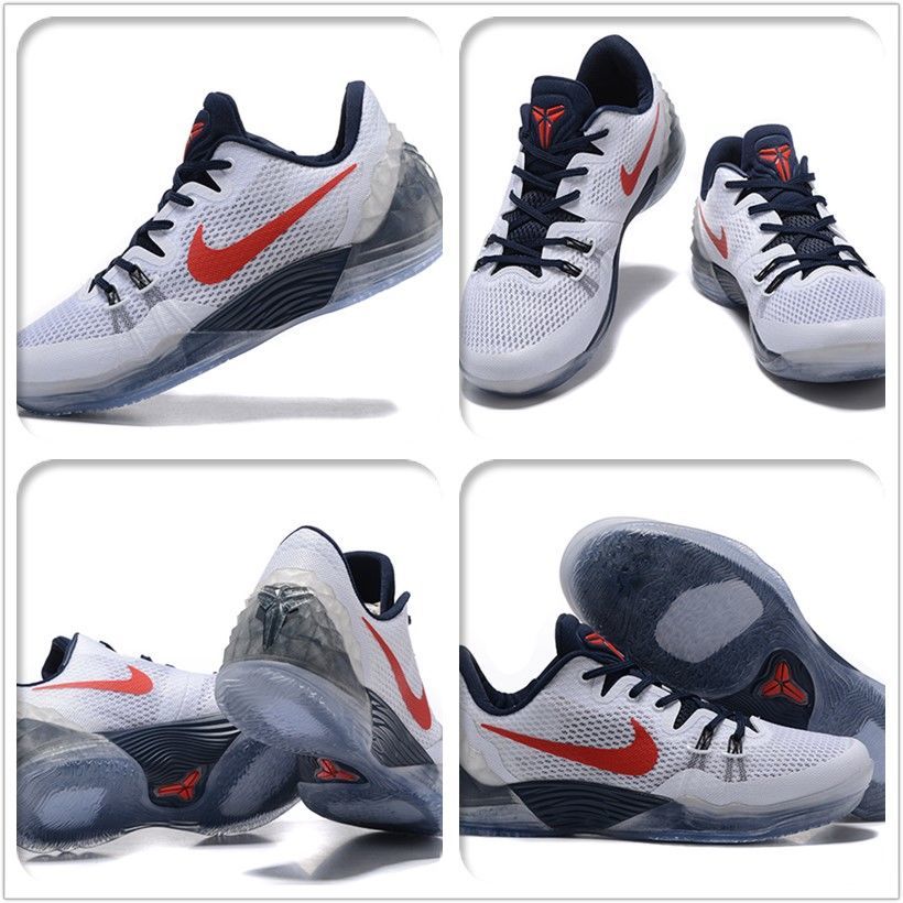 12代adnxtffad全明星高帮减震百搭实战男篮球鞋白彩虹40