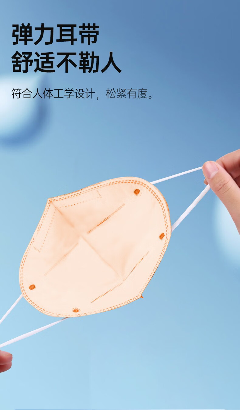 艾沫氧化铜离子口罩kn95口罩3d立体n95灭活含铜离子独立包装可重复