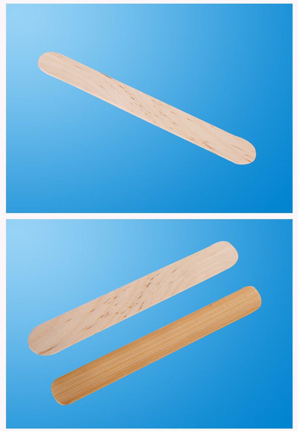 华越(huayue) 一次性压舌板医用压舌板 木制压舌板 牙科压舌板 木制