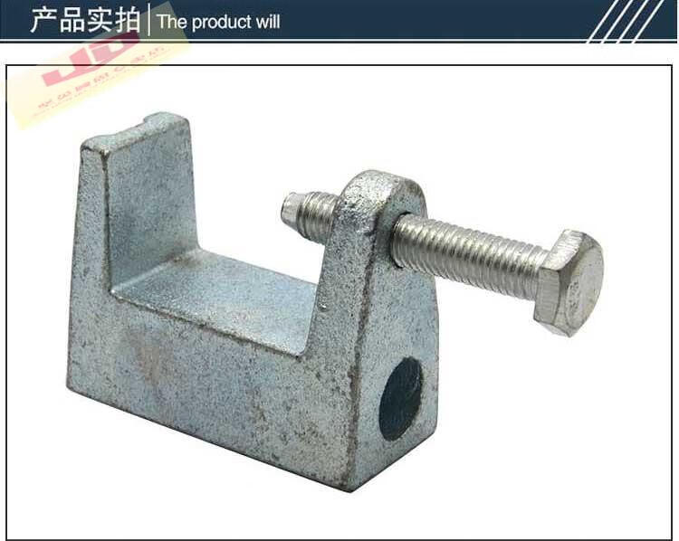 铸铁老虎卡老虎牙铸钢老虎夹方形虎口夹c型钢吊件工字