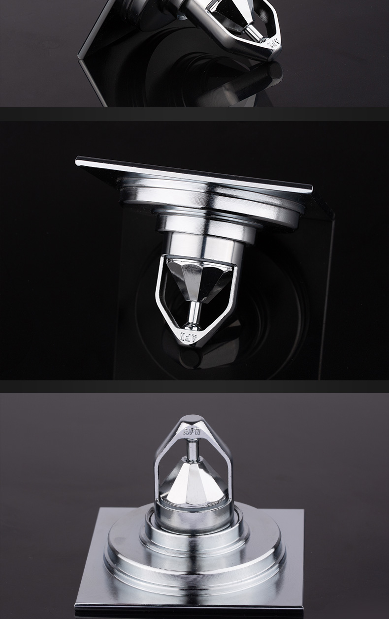 磁悬浮地漏全铜厨房卫生间浴室淋浴房反味臭地漏芯40 铜镀pvd玫瑰金