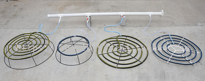 爆氧管微孔纳米暴曝气条气泡盘水产养殖增氧罗茨风机管道接头配件tdk