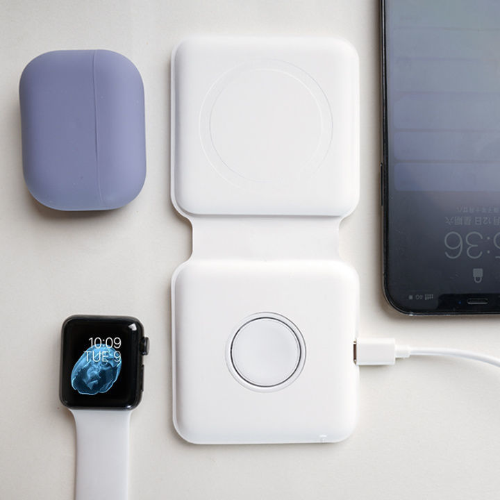 皇金蜜 苹果12无线充电器 magsafe duo magsafe双项二合一折叠磁力快