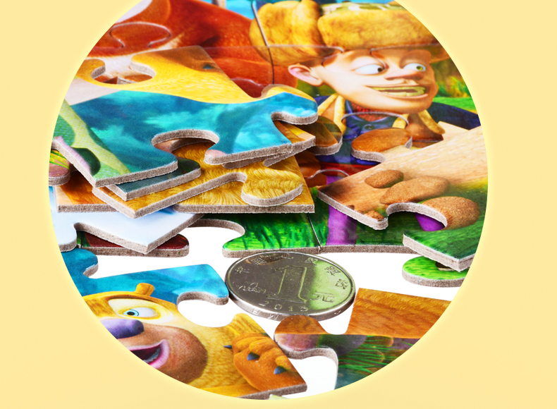 儿童熊出没拼图光头强48/100片 拼图儿童玩具3-4-5-6岁幼儿园男孩女孩