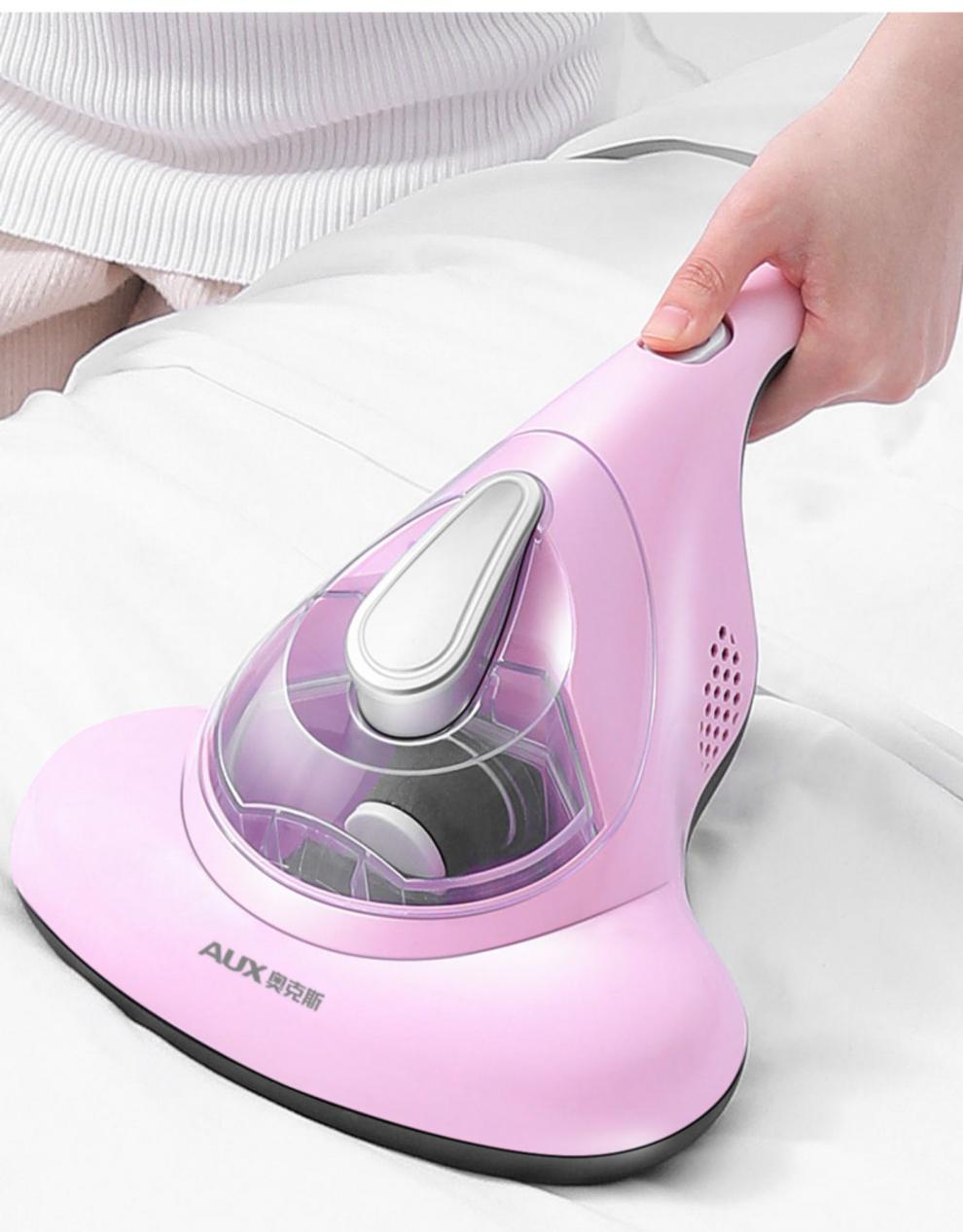 奥克斯除螨仪紫外线机家用床上去螨虫神器吸尘器床铺除吸小型祖母绿