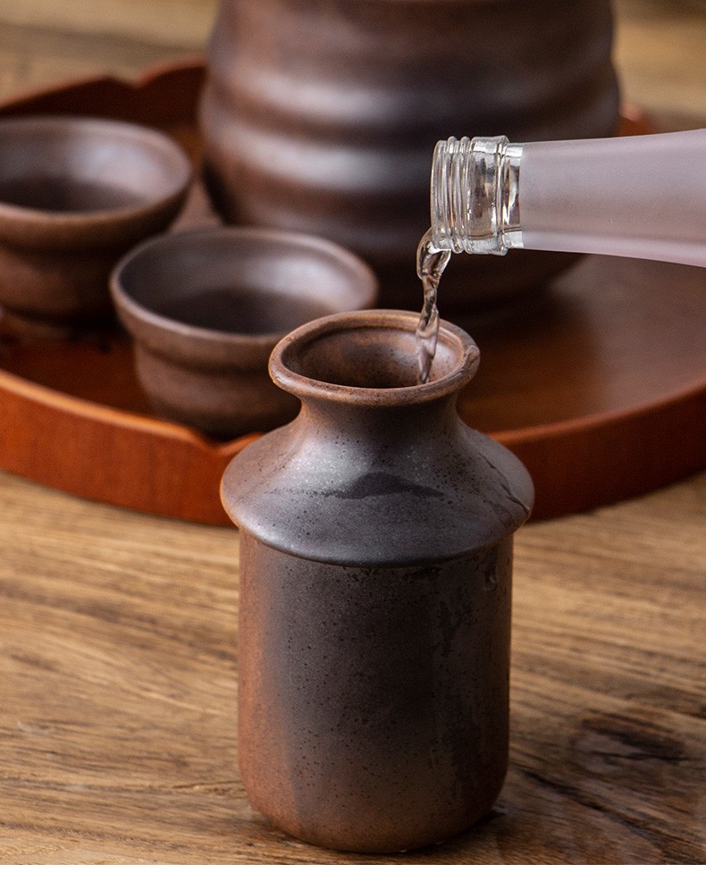 美浓烧minoyaki温酒器暖酒具套装黄酒白酒烫酒壶煮酒器家用日式酒蛊