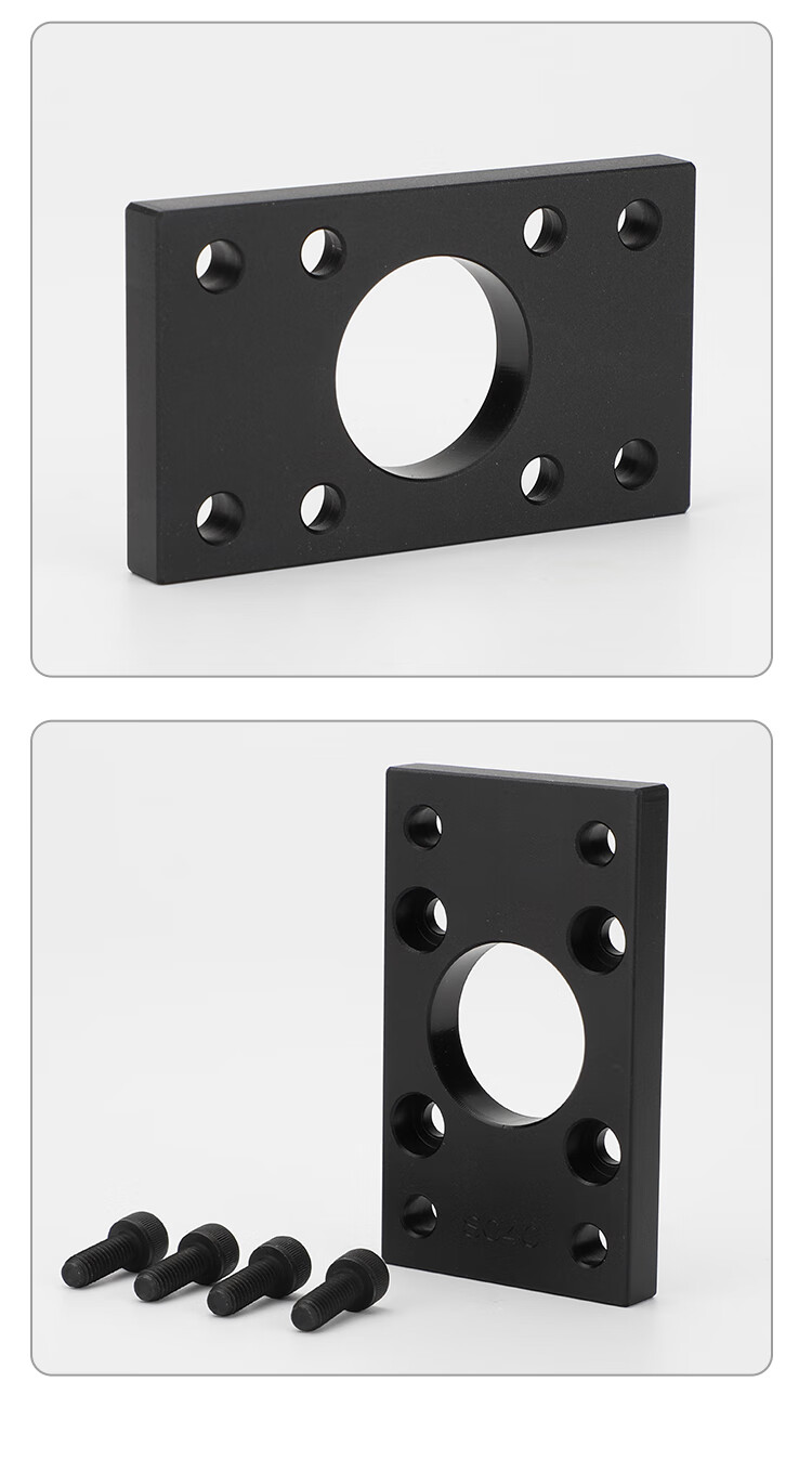 sc/su/se/si气缸法兰板fa/fb-32/40/50/63/80/100气缸底座 fa=fb sc与