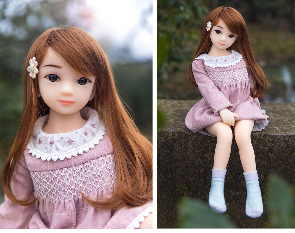 实体娃娃男用小型娃娃非充气硅胶娃娃性用品飞机男用杯65cm小娃娃