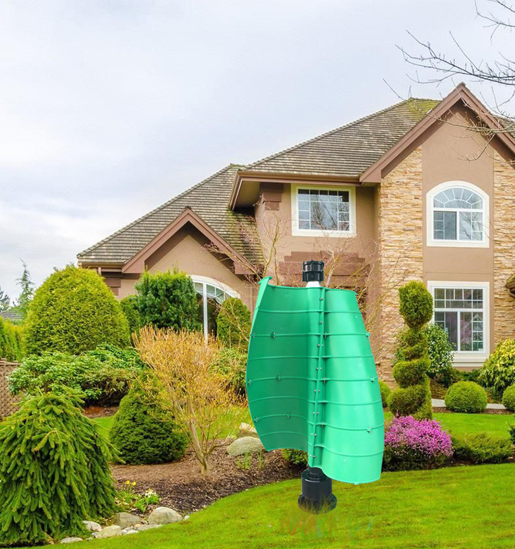 垂直轴200w-300w家用风力发电机小型立轴风能发电机微风启动 300w外置