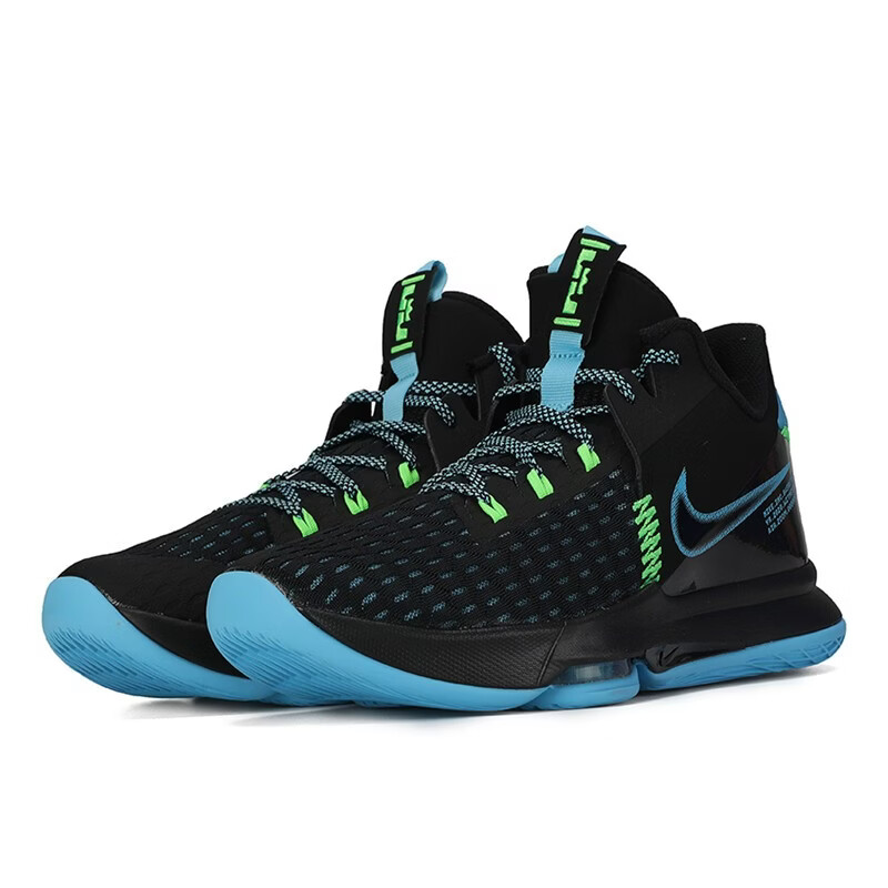 nike耐克男鞋lebron5詹姆斯5实战篮球鞋cq9381002cq9381101奶白黑385