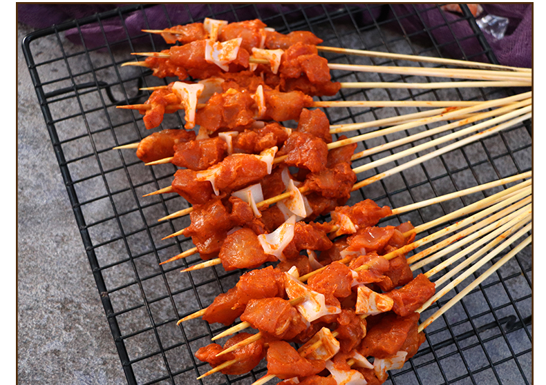 食环骨肉相连串小骨肉手把串鸡脆骨软骨肉商用烧烤小串 2700g【图片